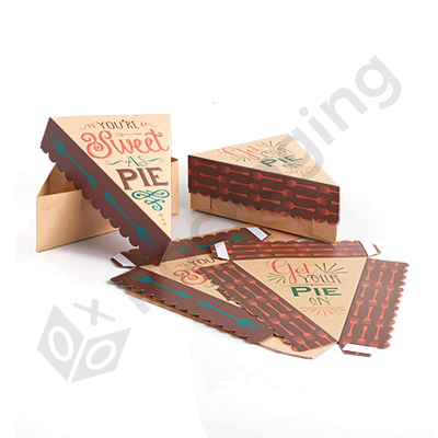 cajas de embalaje de pastel impresas personalizadas
