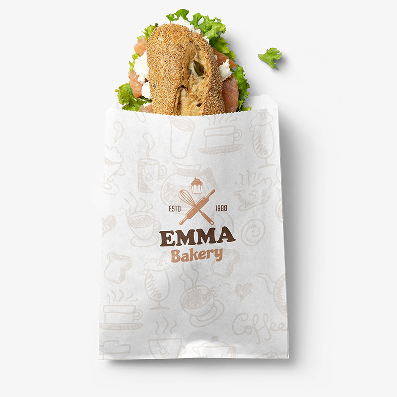 Bolsas de papel para alimentos personalizadas