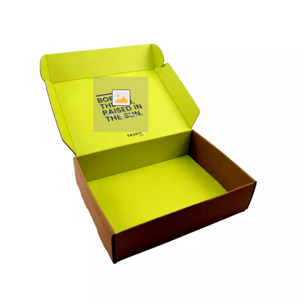 Caja de envío personalizada del fabricante plegable