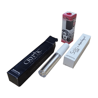 Cajas de brillo de labios impresas personalizadas