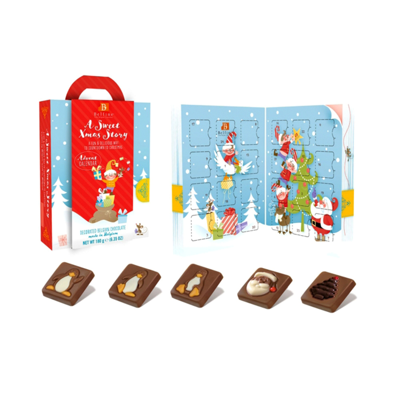 Cajas de bombones navideñas personalizadas