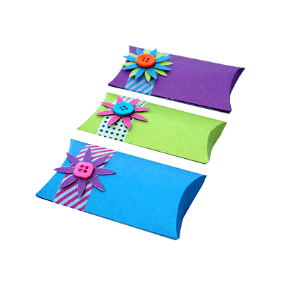 Cajas de regalo de almohadas personalizadas