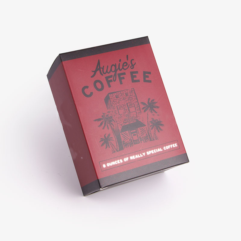 Caja de embalaje de café impresa