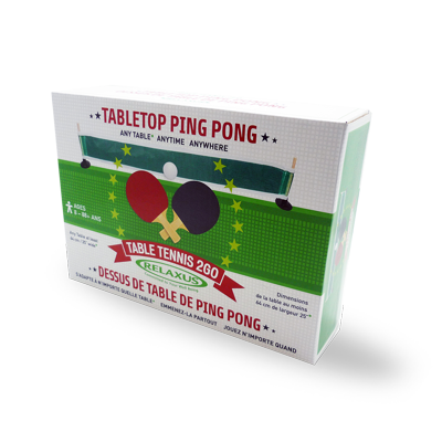 Cajas de embalaje de ping pong impresas personalizadas