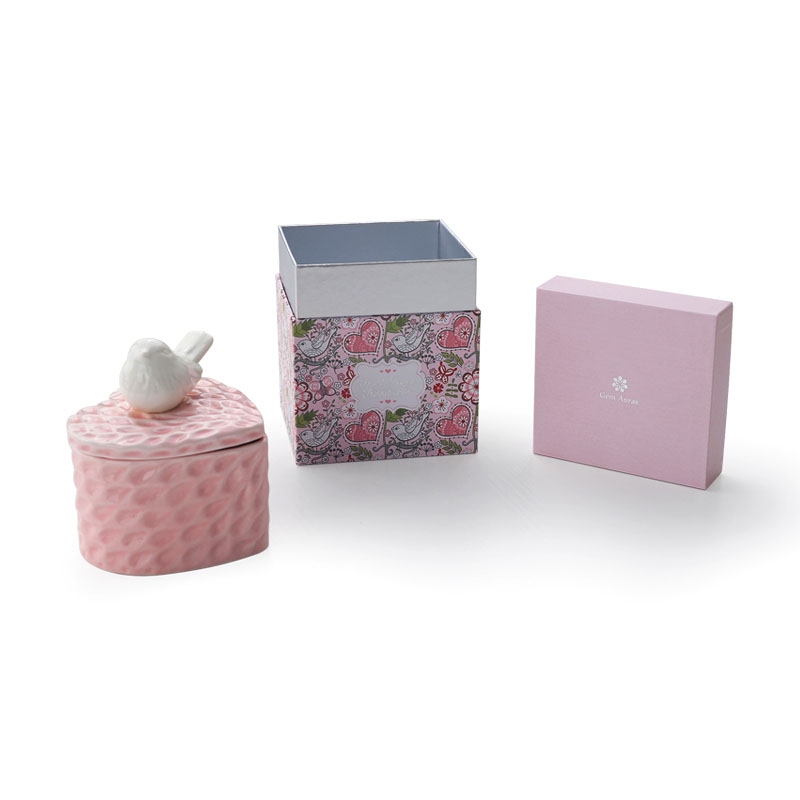 Caja de regalo personalizada de lujo personalizada para velas