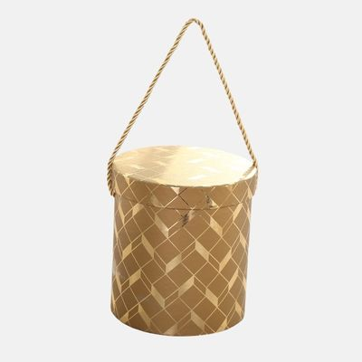 Caja de regalo cilíndrica personalizada