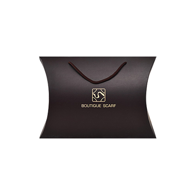 Cajas de almohada con logotipo personalizado