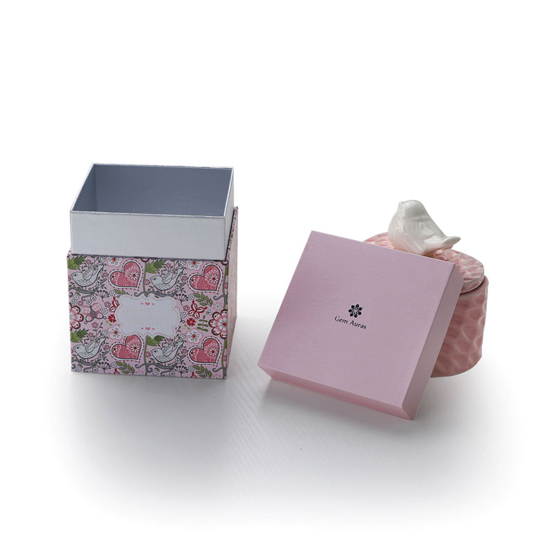 Caja de regalo personalizada de lujo personalizada para velas