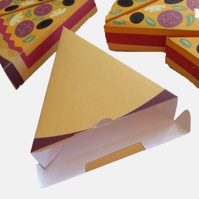 Caja de fiesta de rebanada de pizza